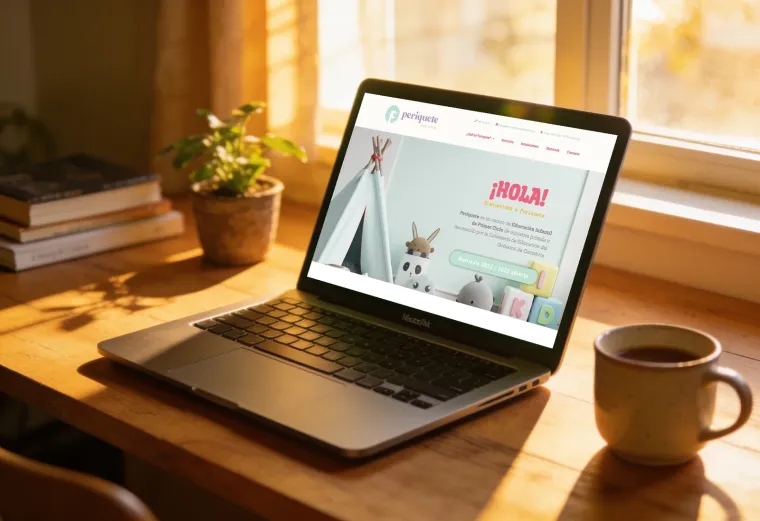Centro Infantil Periquete — diseño web autónomos Cantabria